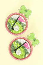 Gameday Golf Theme Post Earrings | Mixtshop LLC