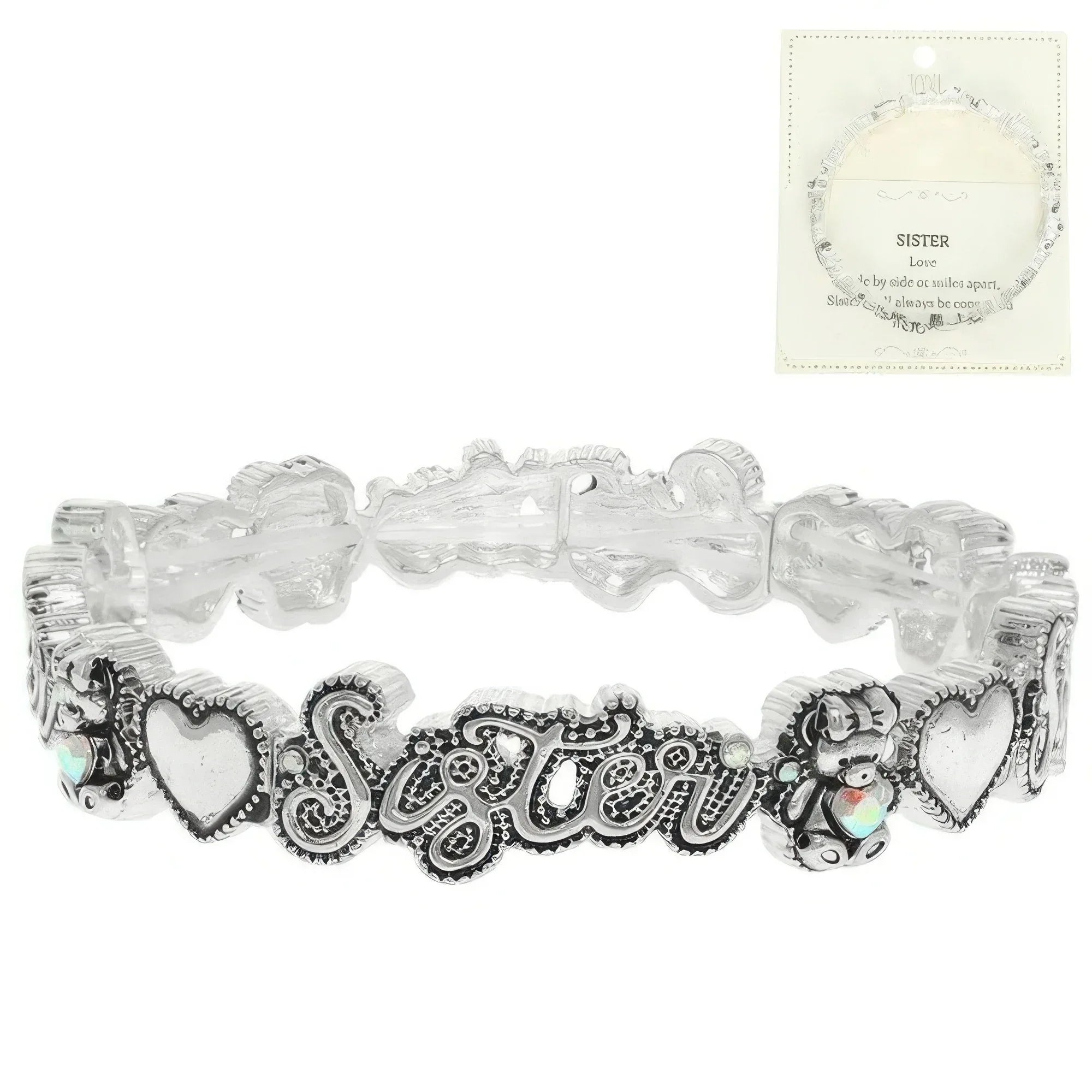 Inspirational Message Stretch Bracelet Secondary image