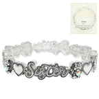 Inspirational Message Stretch Bracelet | Mixtshop LLC