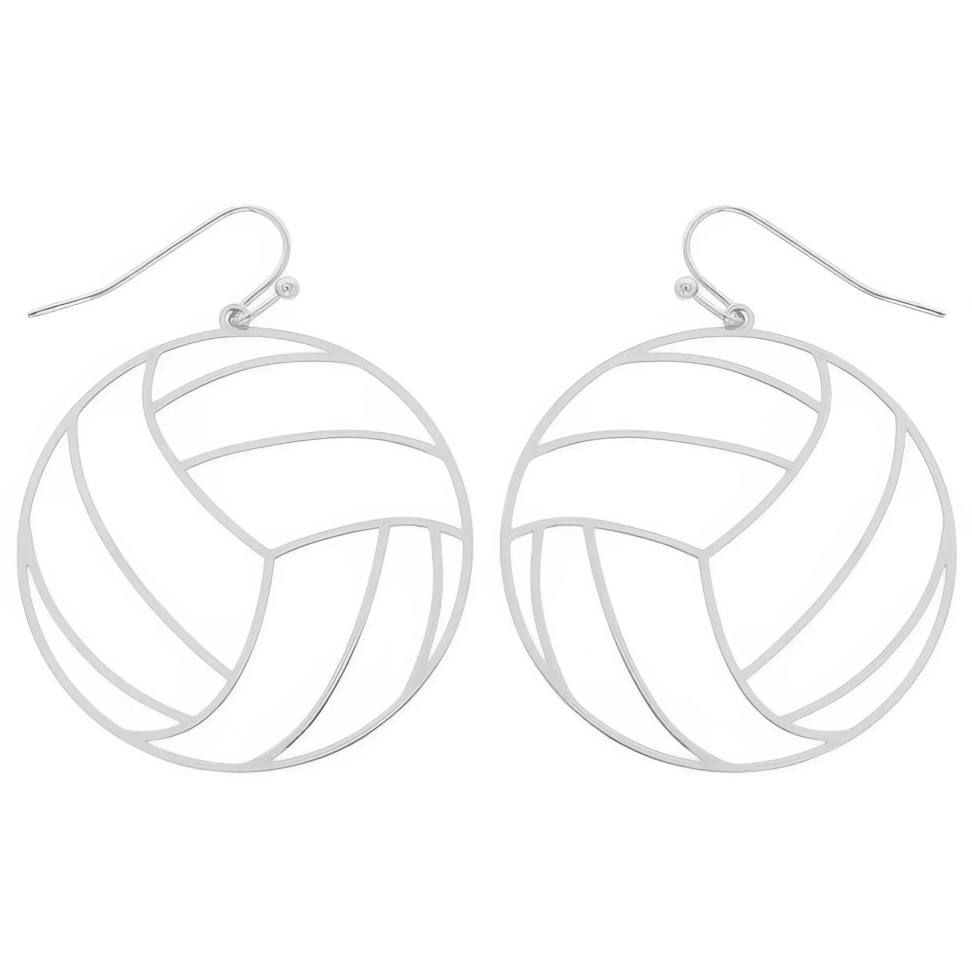 Gameday Volleyball Cutout Dangle Earrings | Mixtshop LLC