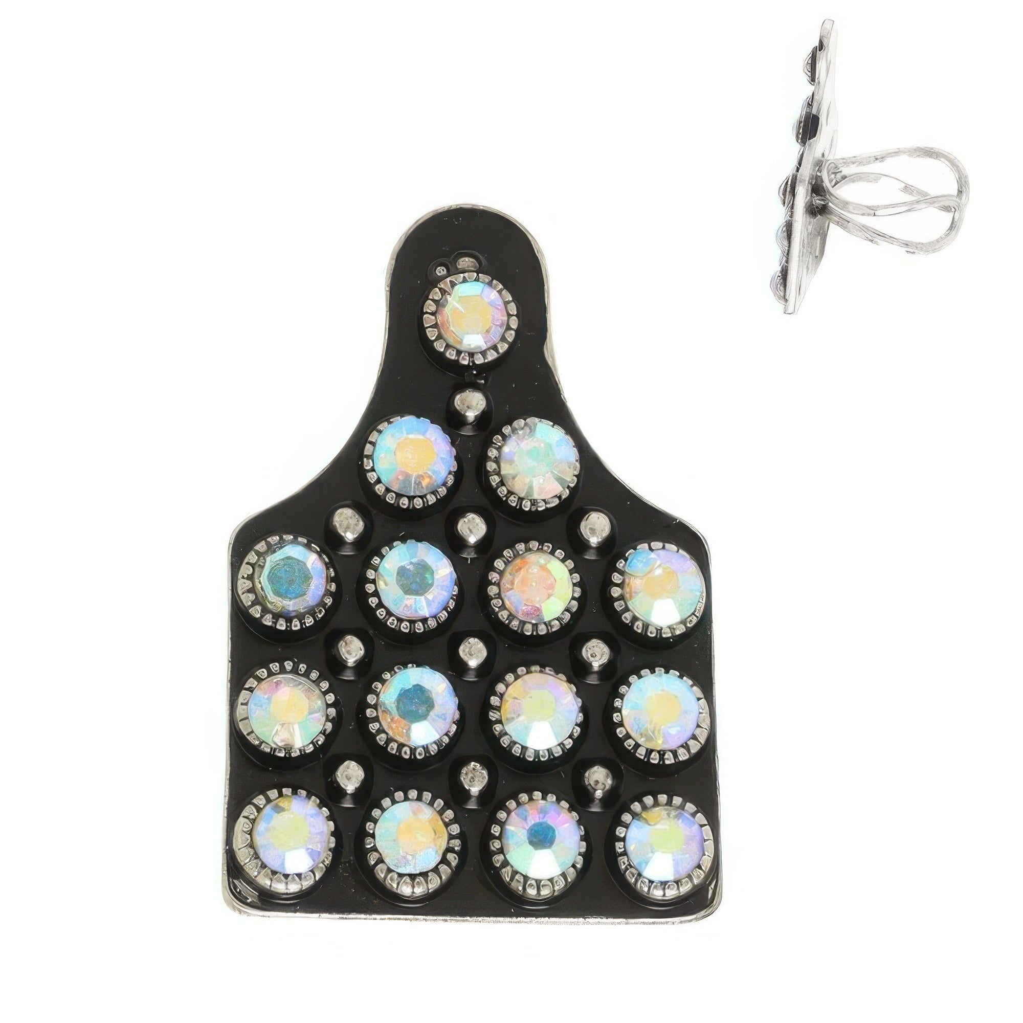 Western Cattle Tag Cuff Ring Secondary image