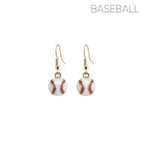 Gameday Softball Baseball Dangle Earrings | Mixtshop LLC