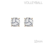 Football Volleyball Basketball Soccer Earrings | Mixtshop LLC