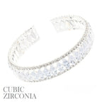 Marquise Cut Cubic Zirconia Cuff Bracelet | Mixtshop LLC