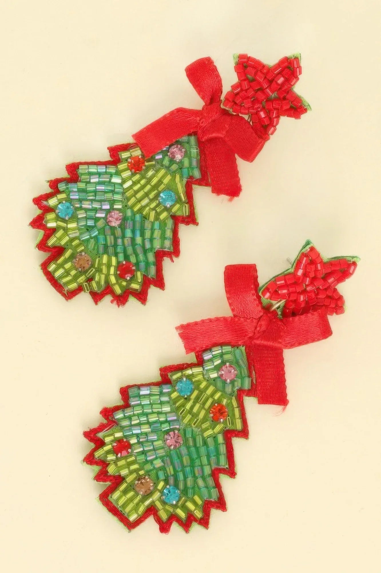 Christmas Tree Post Dangle Earrings | Mixtshop LLC