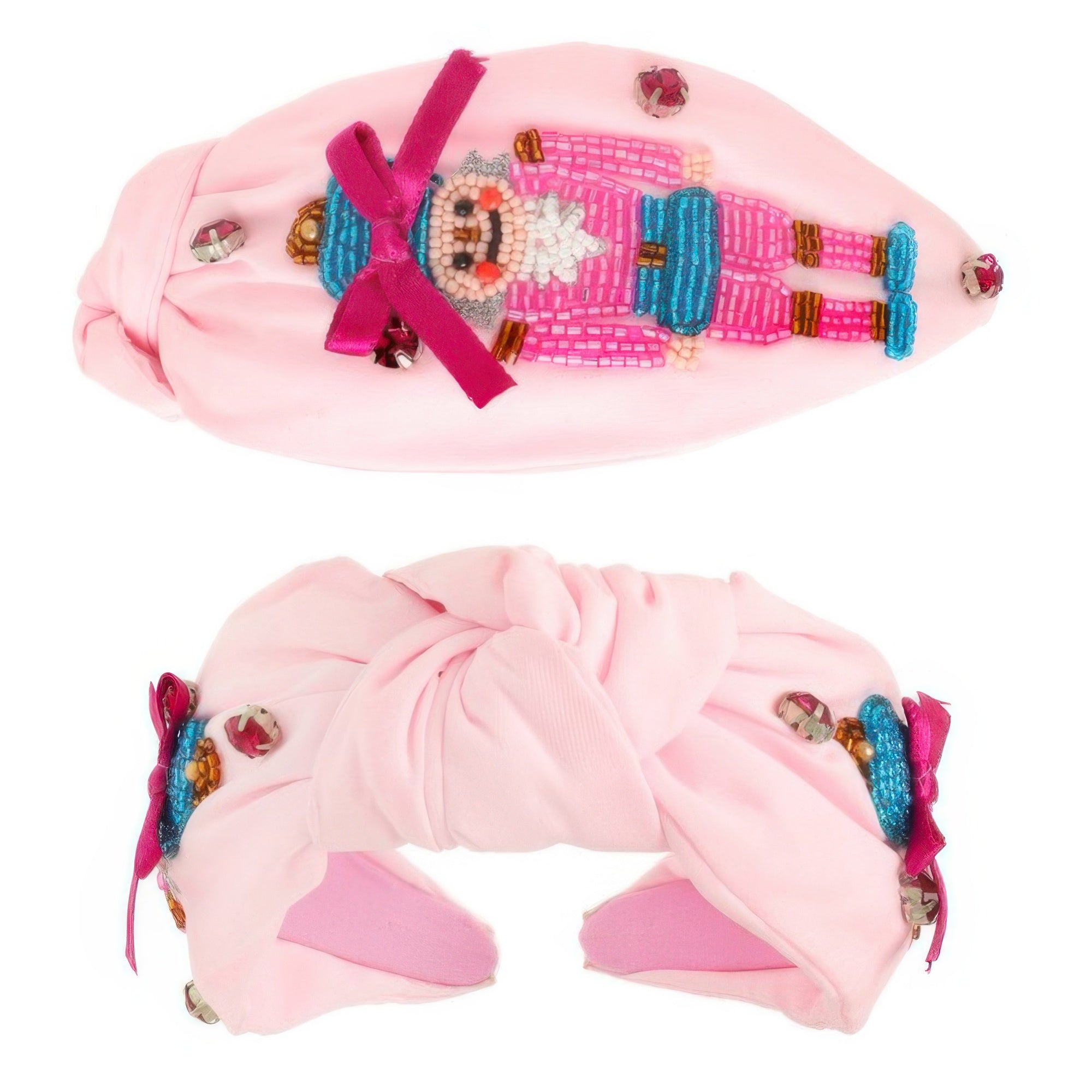 Christmas Nutcracker Top Knot Headband Secondary image