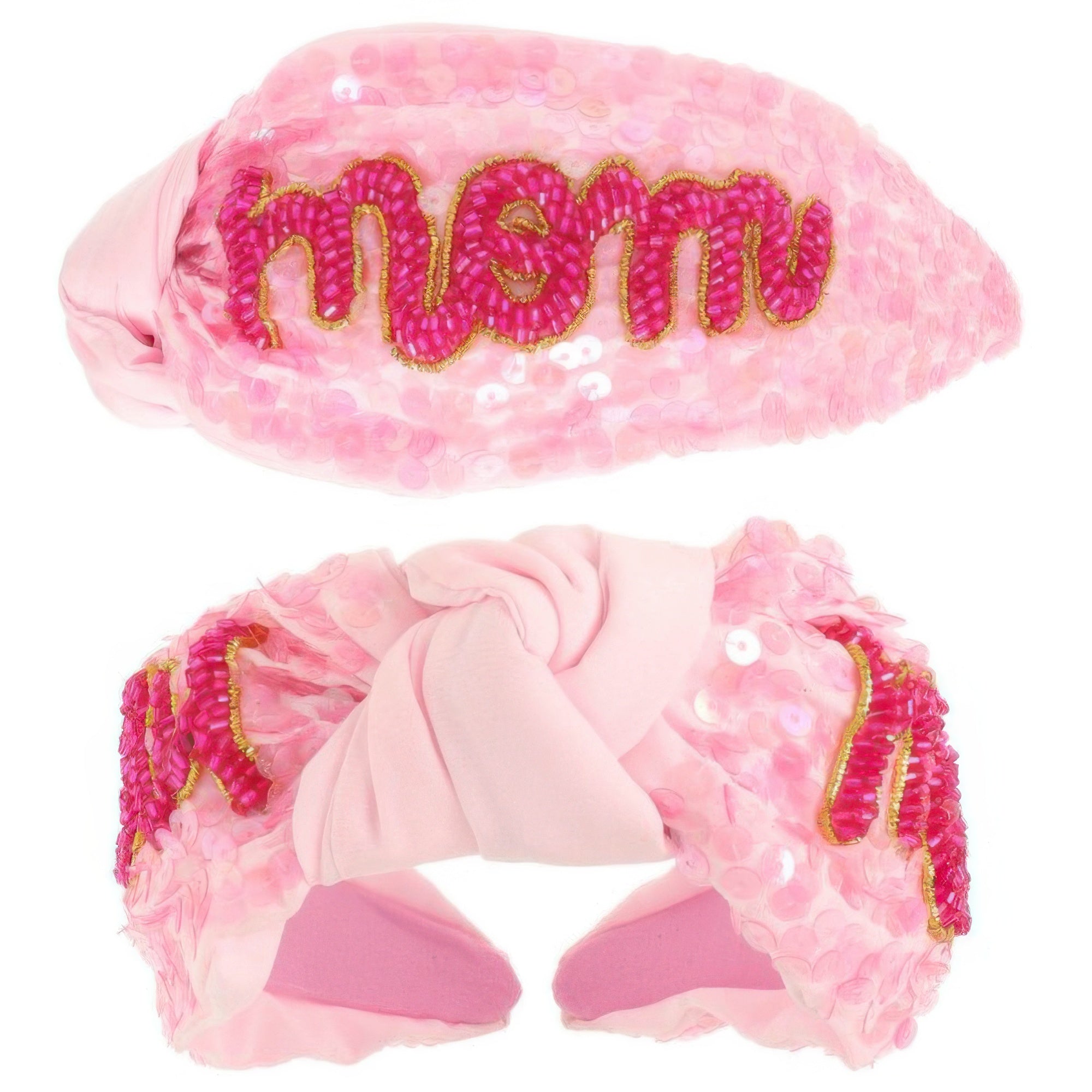 Mom Themed Top Knotted Headband Secondary image