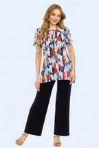 Hit Key Hole Sharkbite Hem Top | Mixtshop LLC