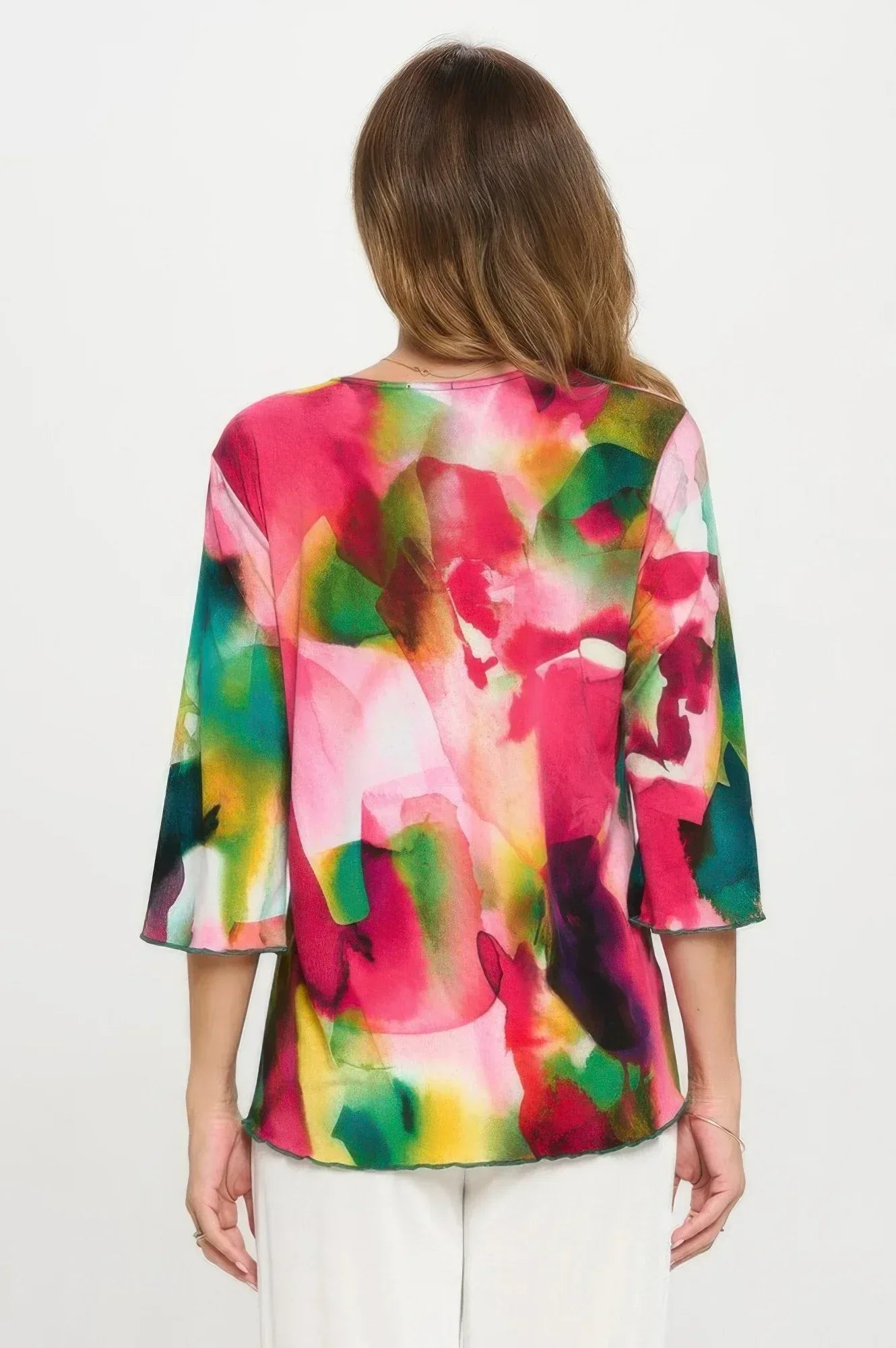 Plus Size Print Hit Merrow Top | Mixtshop LLC
