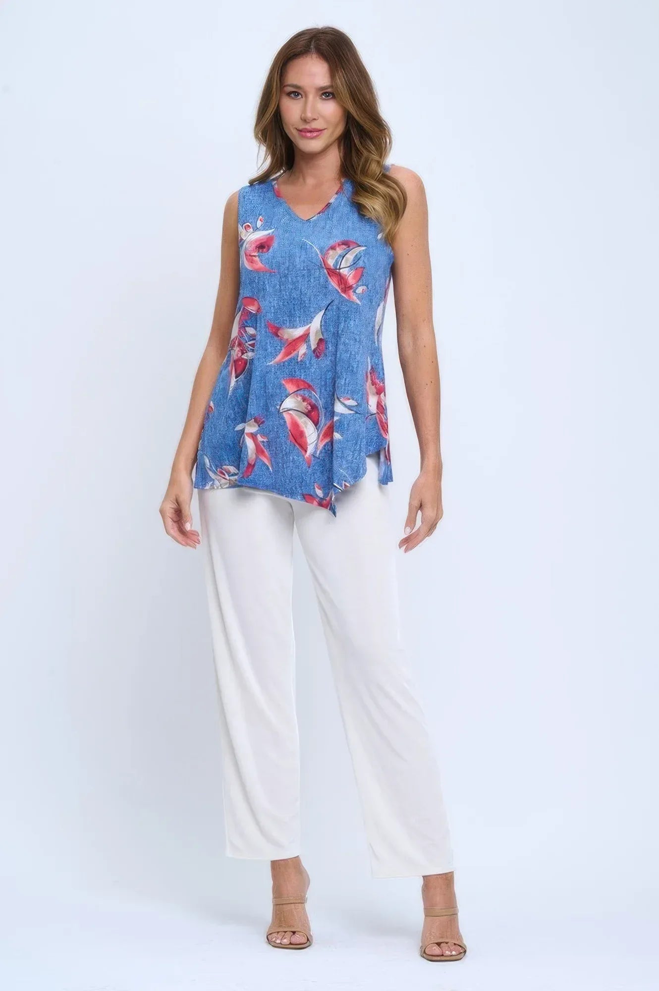 Hit Point V-neckline Tank Top | Mixtshop LLC