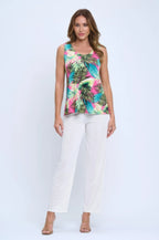 Bns Print Sleeveless Tank Top | Mixtshop LLC