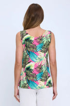 Bns Print Sleeveless Tank Top | Mixtshop LLC