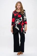Hit Round Neck Band Tunic | Mixtshop LLC