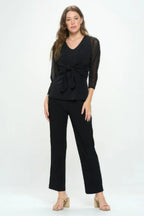 Plus Size Mesh Romance Wrap Bolero | Mixtshop LLC