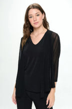 Plus Size Mesh Romance Wrap Bolero | Mixtshop LLC