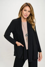 Pocket Draped Cardigan | Mixtshop LLC