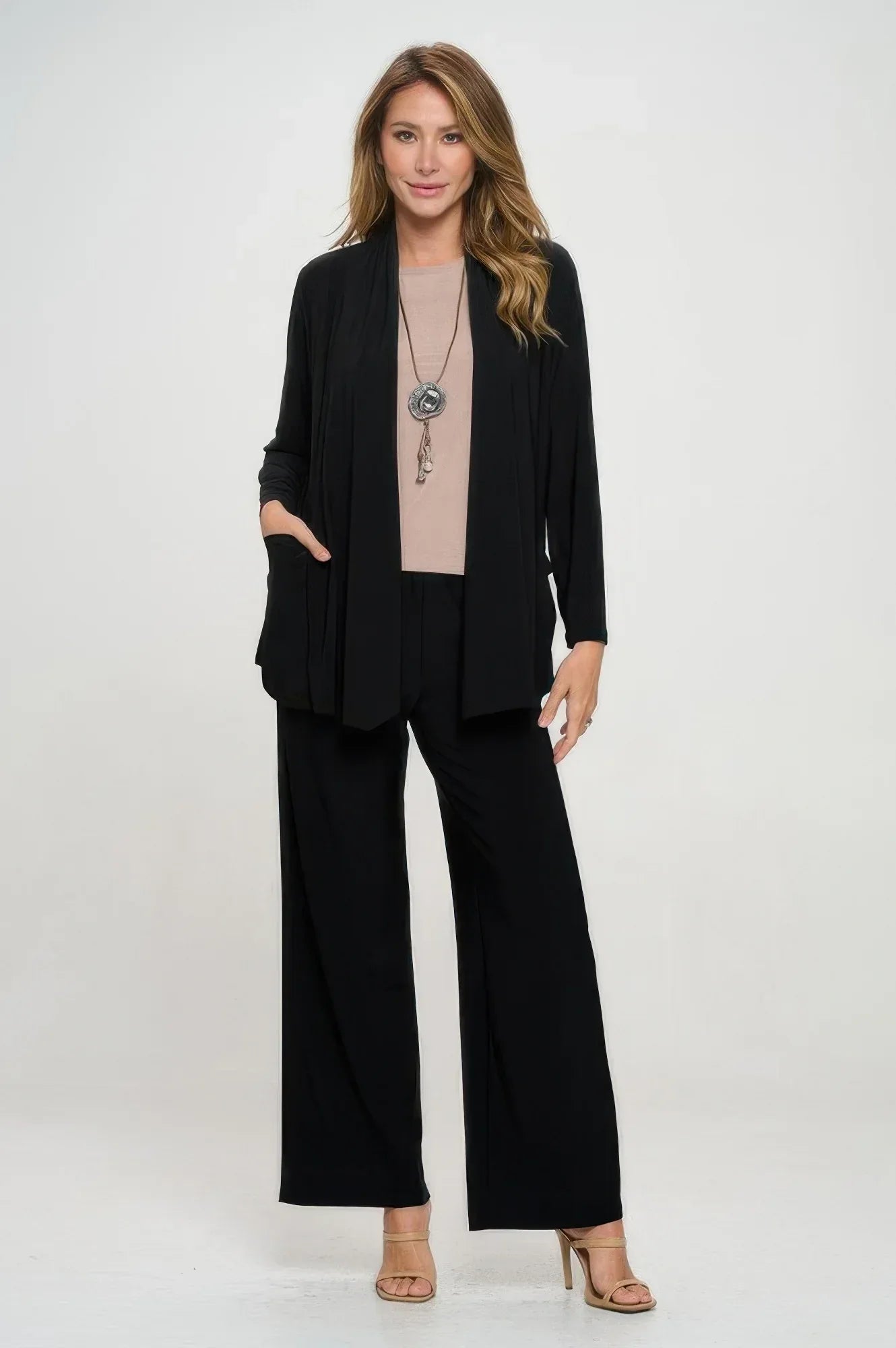 Pocket Draped Cardigan | Mixtshop LLC