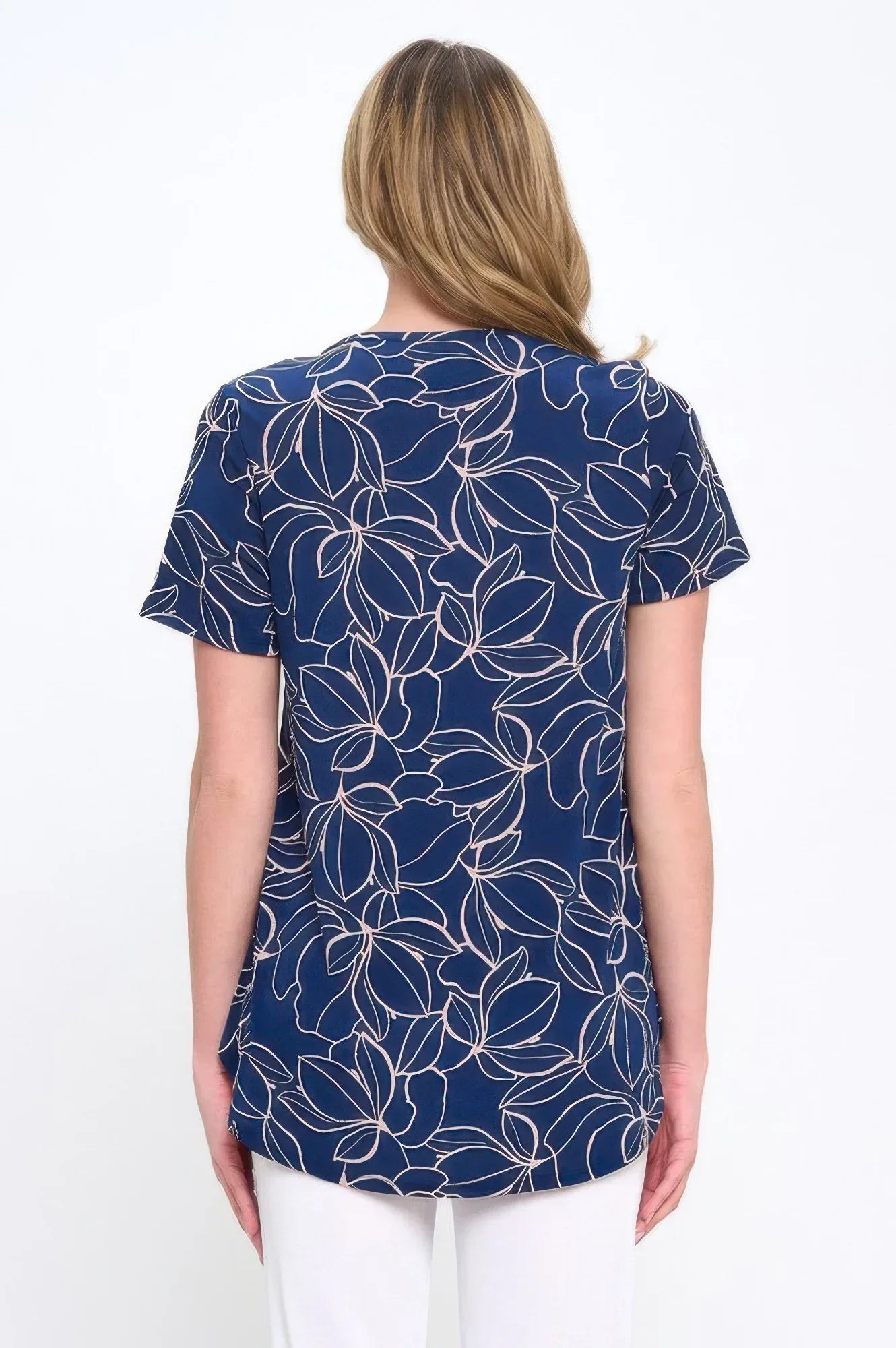 Hit V-neck Binding Top | Mixtshop LLC