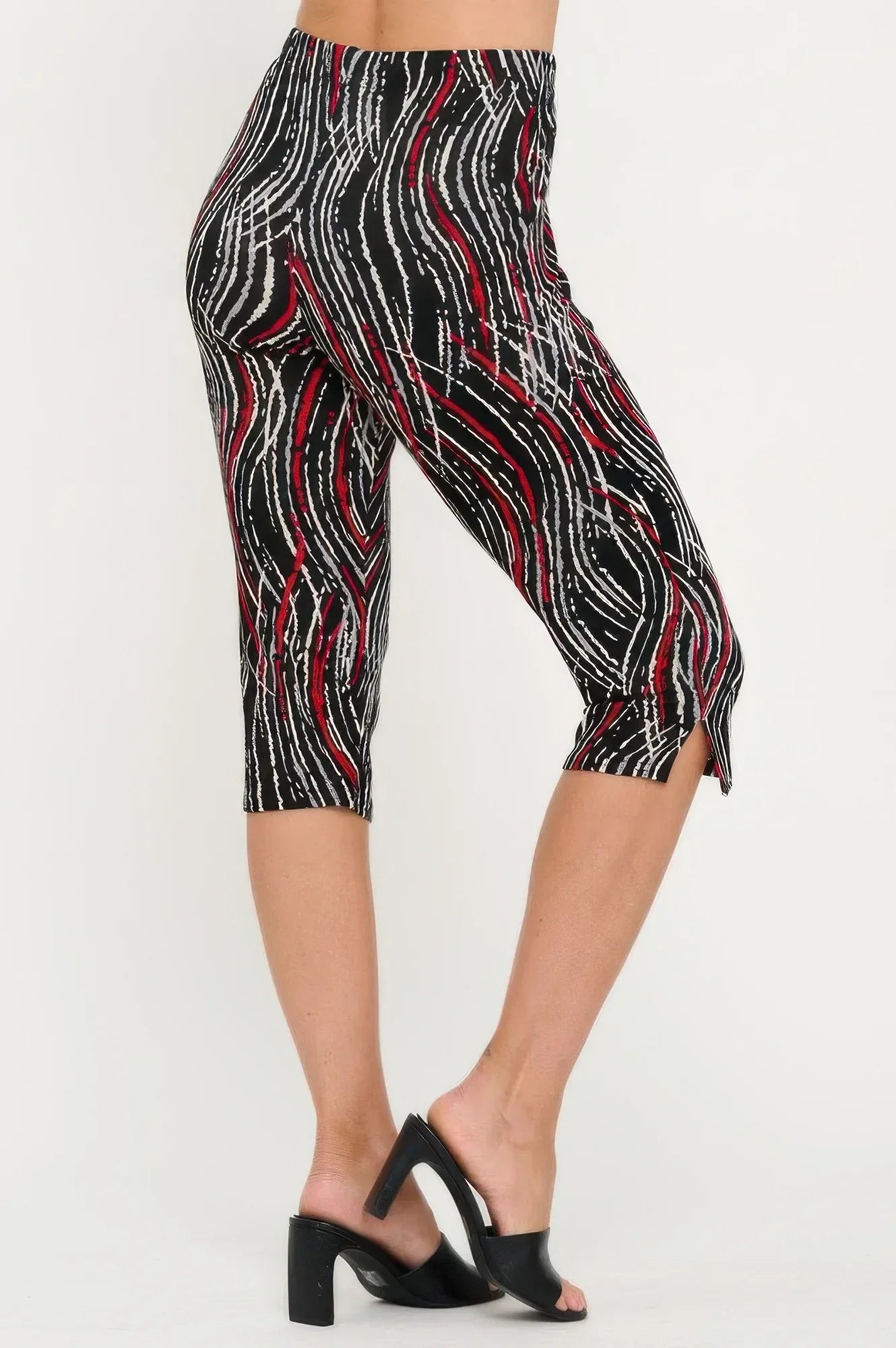 Print Bns Capri Pants Set | Mixtshop LLC