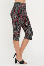 Print Bns Capri Pants Set | Mixtshop LLC