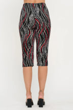 Print Bns Capri Pants Set | Mixtshop LLC