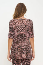 Print Bns Capri Pants Set | Mixtshop LLC