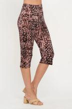 Print Bns Capri Pants Set | Mixtshop LLC