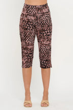 Print Bns Capri Pants Set | Mixtshop LLC