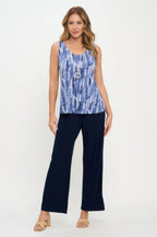 Hit Print Sleeveless Tank Top | Mixtshop LLC