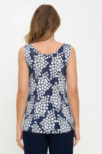 Hit Print Sleeveless Tank Top | Mixtshop LLC