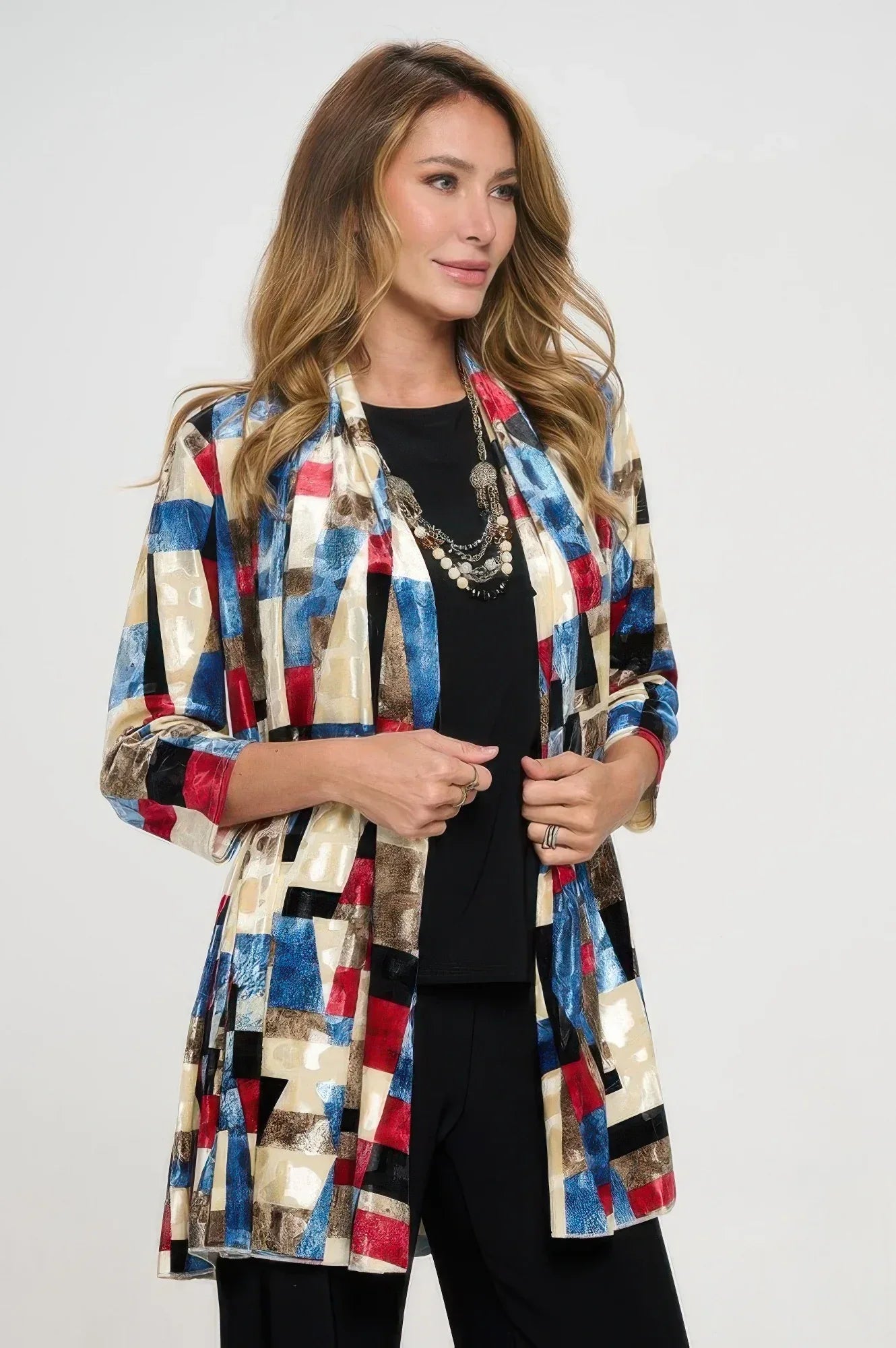 Velvet Burnout Princess Jacket Secondary image