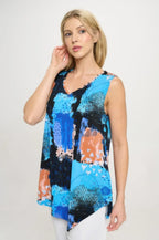 Plus Size Hit Point V-nk Tank Top | Mixtshop LLC