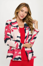Glitter Wave Digital Print Jacket | Mixtshop LLC