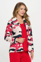 Glitter Wave Digital Print Jacket | Mixtshop LLC