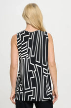 Hit Point V-neckline Tank Top | Mixtshop LLC