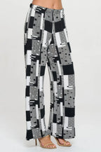 Venechia Pleated Wide Leg Pants | Mixtshop LLC
