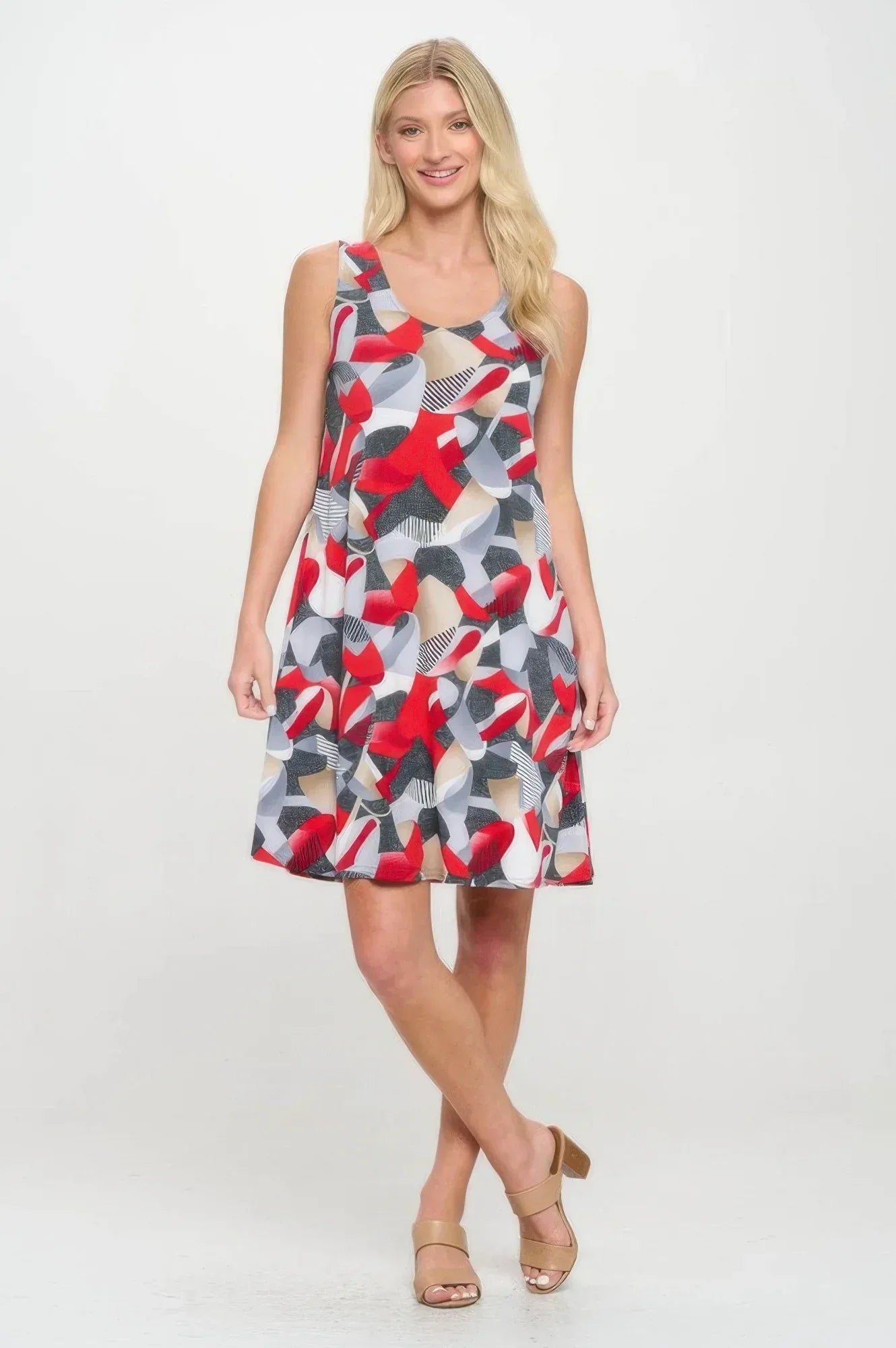 Plus Size Hit Missy Tank Dress | Mixtshop LLC