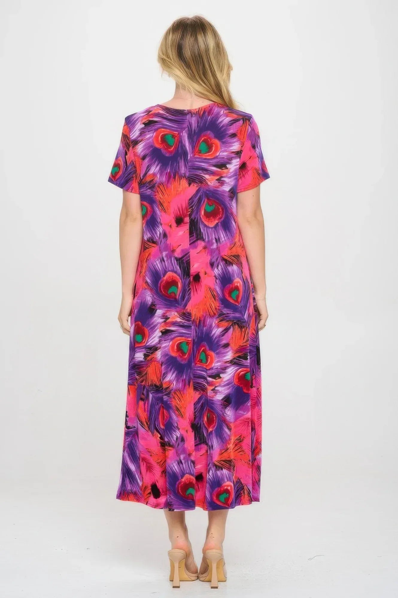 Print Bns Long Dress | Mixtshop LLC