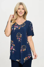 Hit Point V-neckline Top | Mixtshop LLC