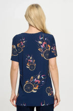 Hit Point V-neckline Top | Mixtshop LLC
