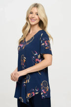 Hit Point V-neckline Top | Mixtshop LLC