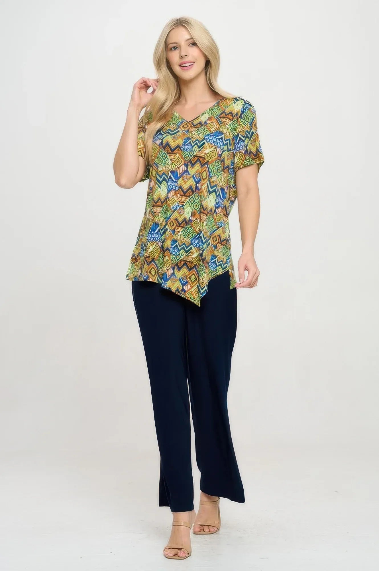 Hit Point V-neckline Top | Mixtshop LLC