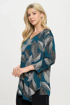 Hit Point V-neckline Top | Mixtshop LLC