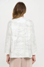 Fukuro Jacquard Button Jacket W/foil | Mixtshop LLC