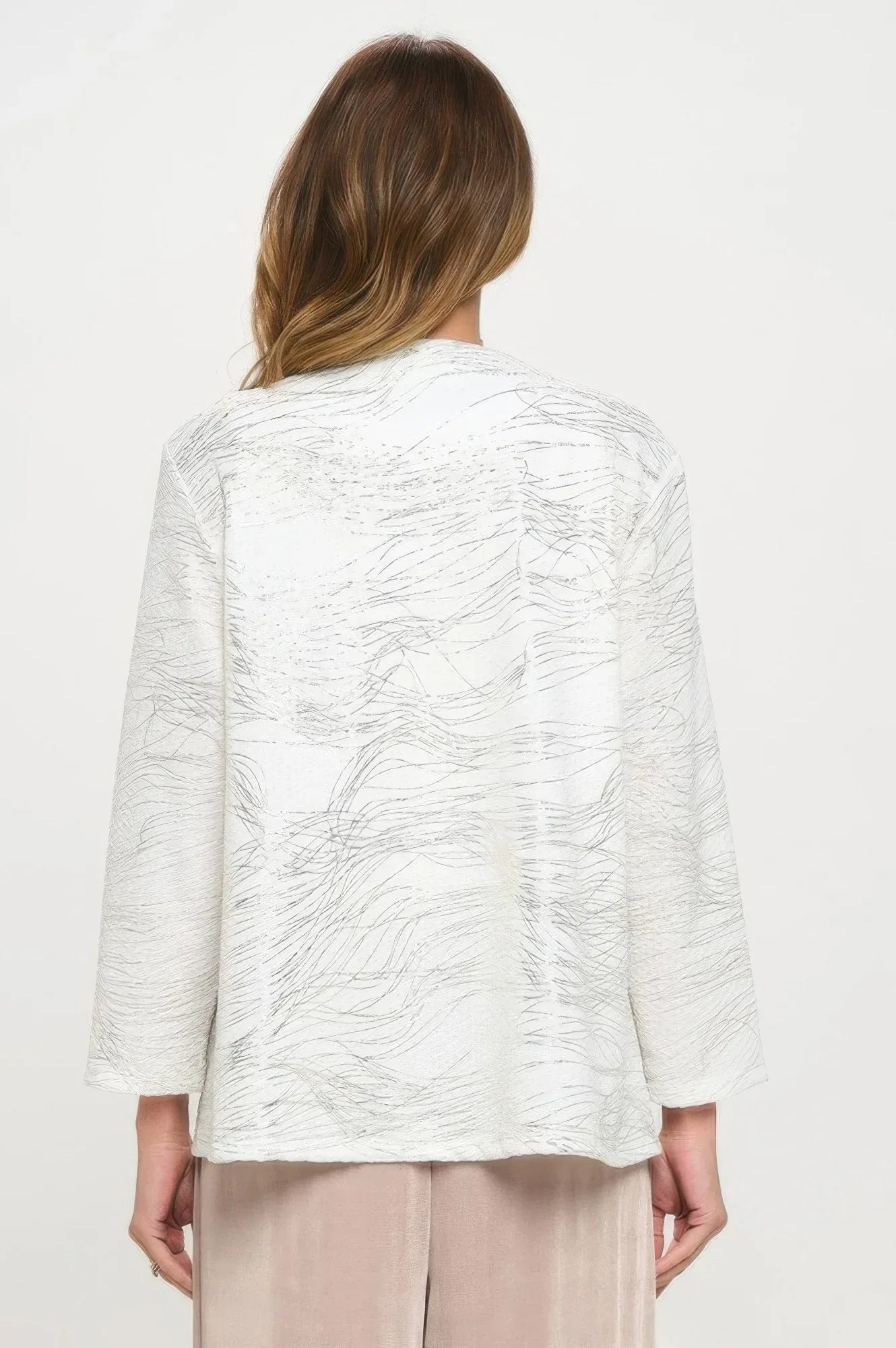 Fukuro Jacquard Button Jacket W/foil | Mixtshop LLC