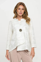 Fukuro Jacquard Button Jacket W/foil | Mixtshop LLC