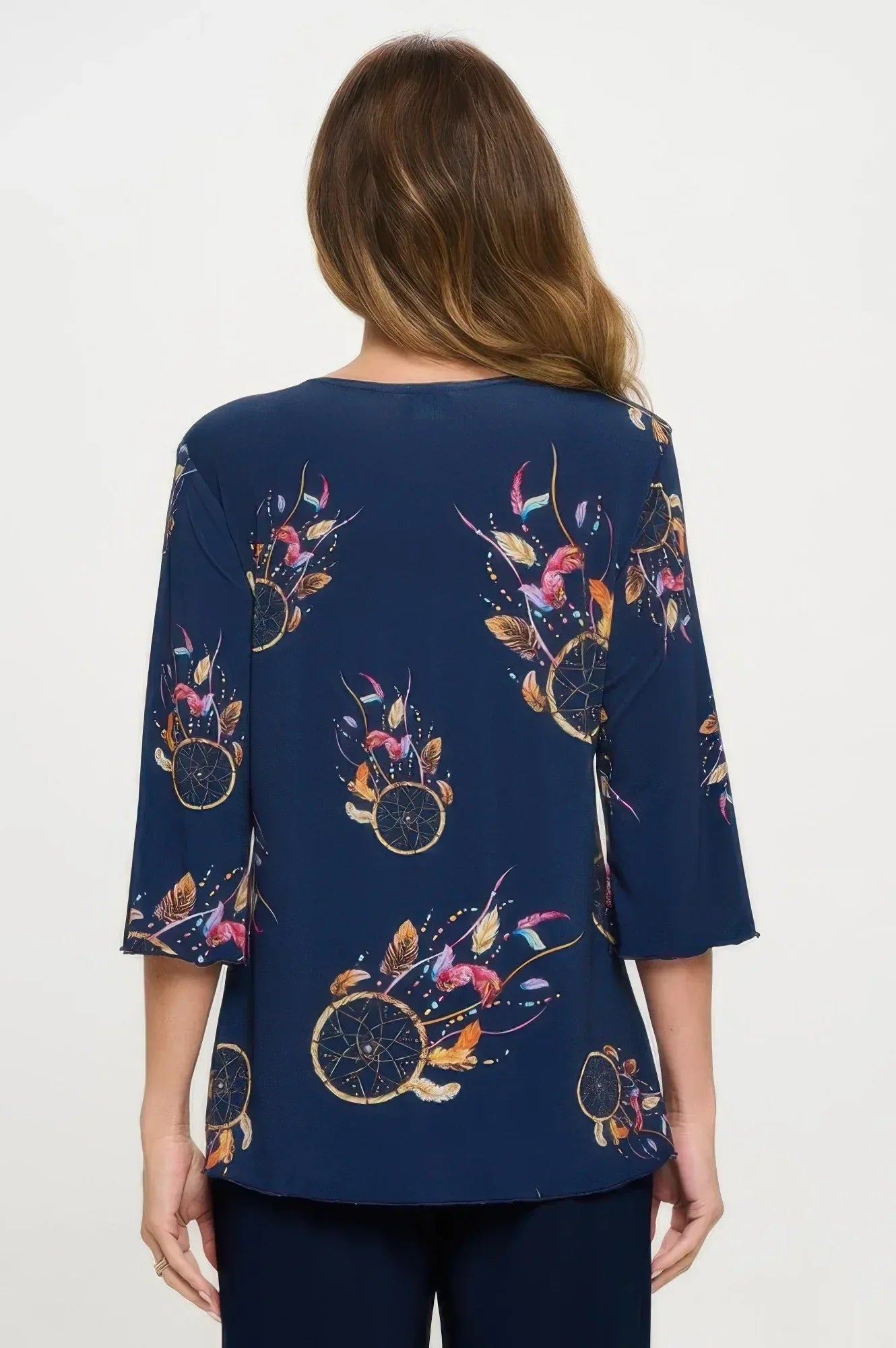 Print Hit Merrow Top | Mixtshop LLC