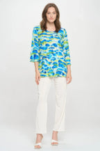 Print Hit Merrow Top | Mixtshop LLC