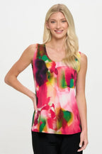 Hit Print Sleeveless Tank Top | Mixtshop LLC