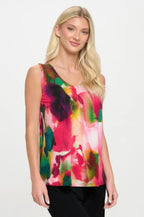 Hit Print Sleeveless Tank Top | Mixtshop LLC